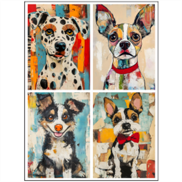 Tear Resistant Deco Print A6 Muttley Journal