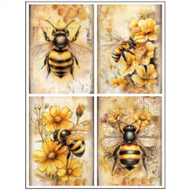 Tear Resistant Deco Print A6 Wild Honey