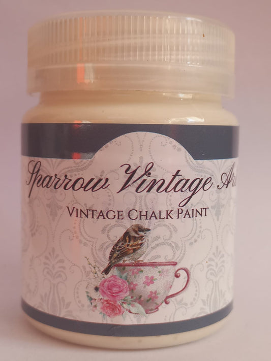 Sparrow Vintage Chalk Paint Vanilla Silk White