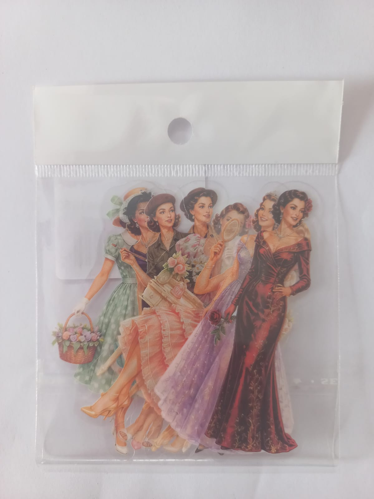 Vintage Retro 1950s Ladies’ Stickers