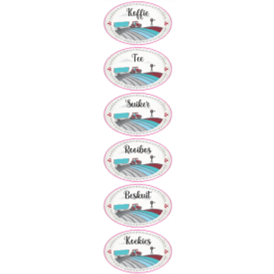 Vinyl Sticker Kitchen Farm Fresh